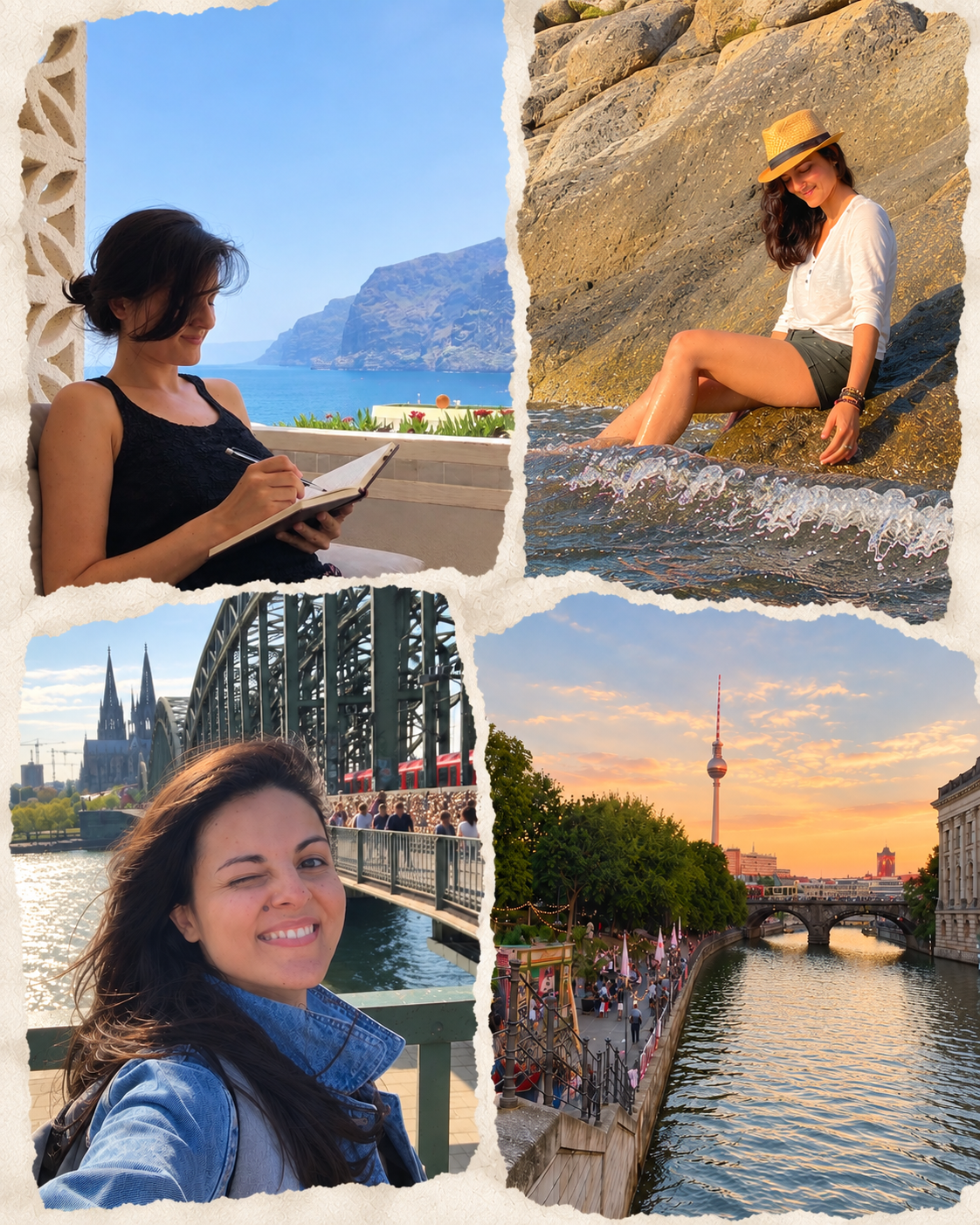 Val Quarta in the cities she has lived in