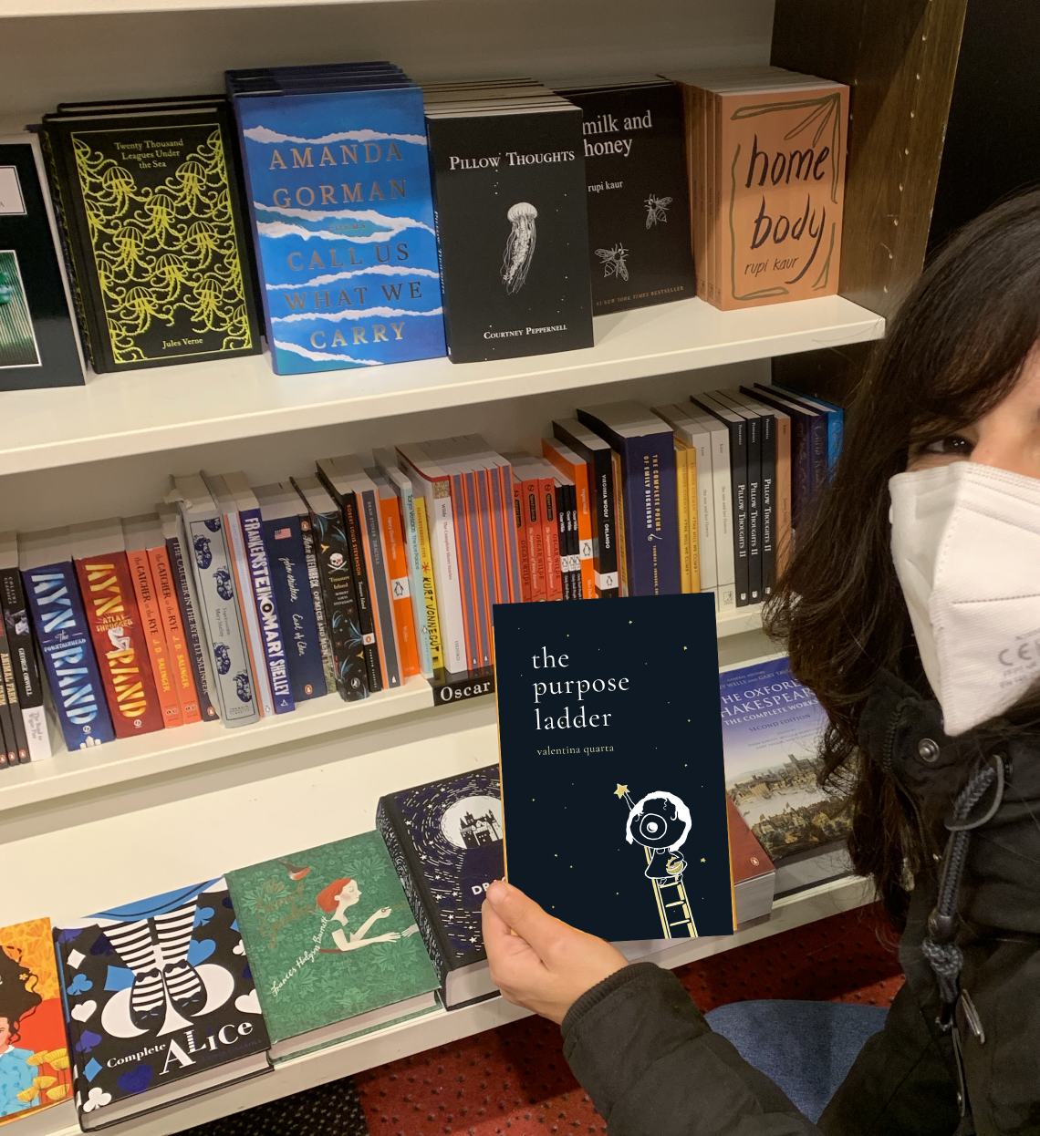 Val Quarta's book cover placed beside the industry's biggest names